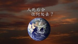 Where Do We Go When We Die Simplified Chinese